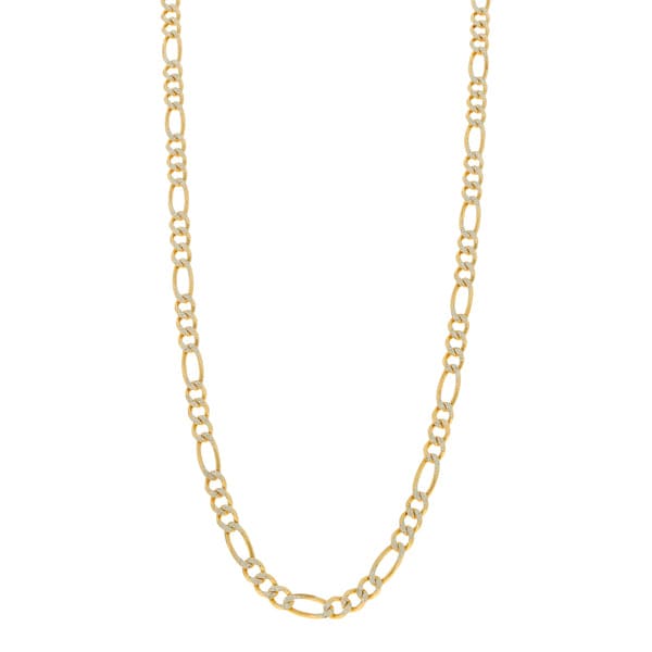 Collar de tres eslabones en oro de 14 kilates